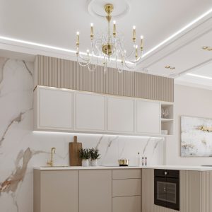 Бамбуковая панель - Calacatta Gold Matt